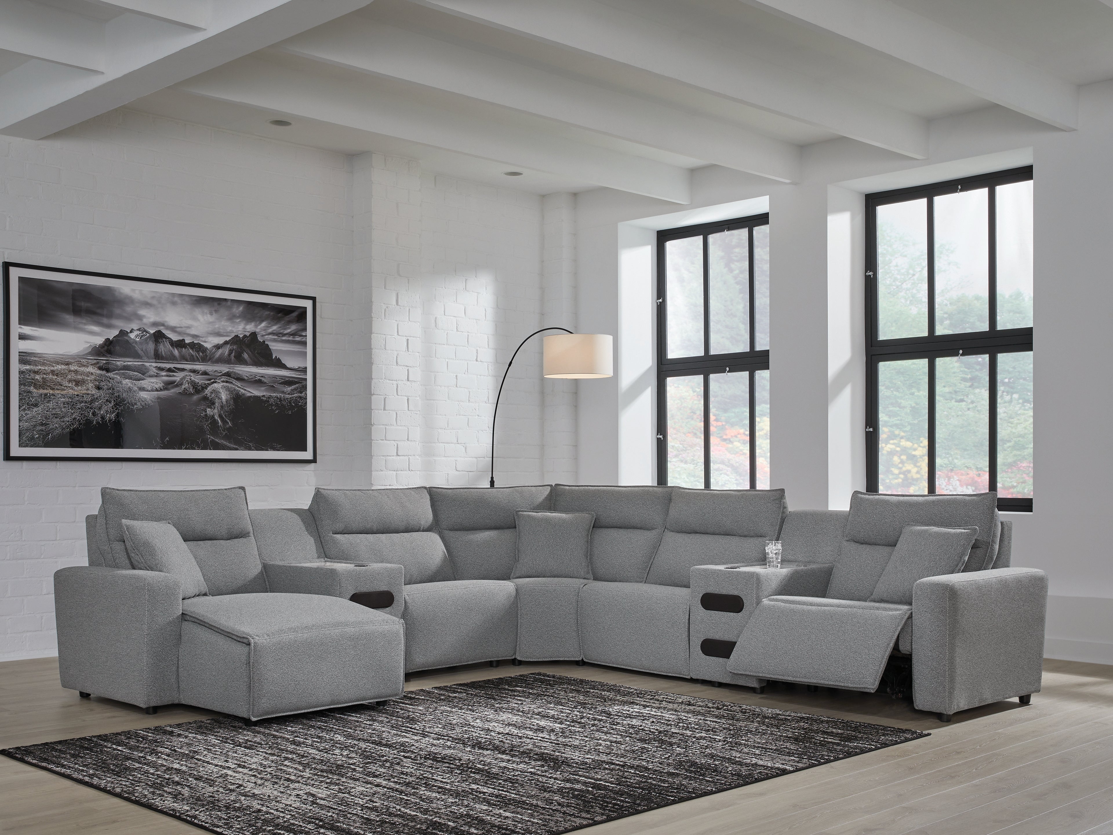 ModMax II 7-Piece Power Reclining Sectional with Chaise