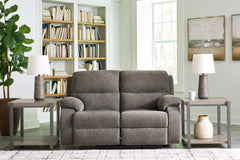 J&M Furniture - Ashley Furniture - Scranto Reclining Loveseat - Reclining Loveseat / Brindle - 6650286