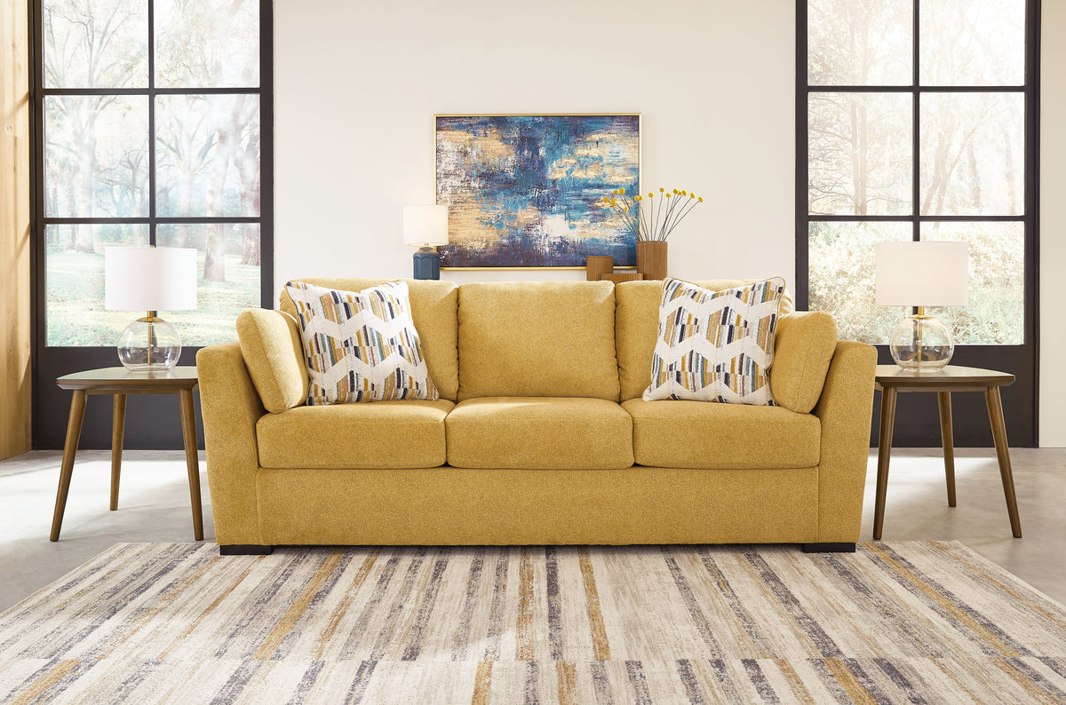 J&M Furniture - Ashley Furniture - Keerwick Sofa - Sofa / Sunflower - 6750638