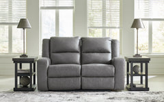 J&M Furniture - Ashley Furniture - Brixworth Reclining Loveseat - Reclining Loveseat / Slate - 6910686