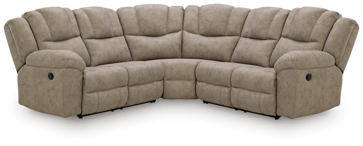 J&M Furniture - Ashley Furniture - Pearce-Pike 3-Piece Reclining Sectional - 3-Piece Reclining Sectional - PC69205S4