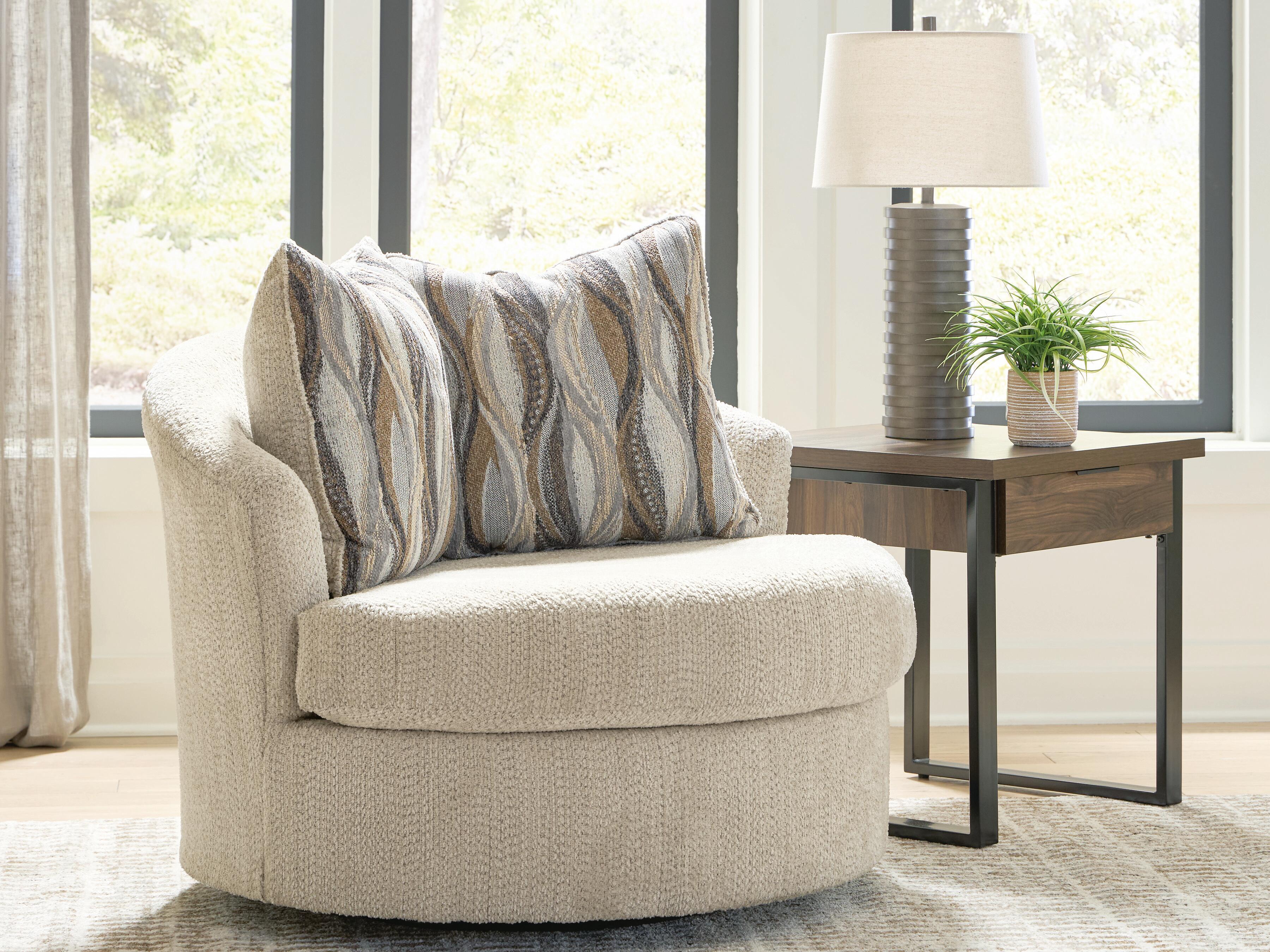 J&M Furniture - Ashley Furniture - Lofwood Swivel Accent Chair - Swivel Accent Chair - PC6960544