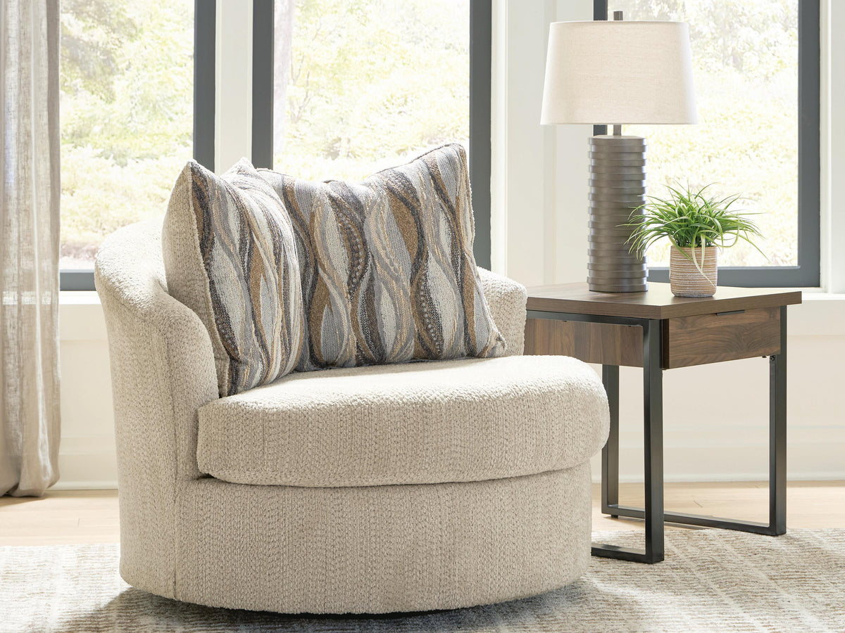 J&M Furniture - Ashley Furniture - Lofwood Swivel Accent Chair - Swivel Accent Chair - PC6960544