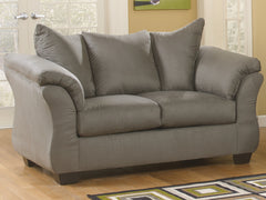 J&M Furniture - Ashley Furniture - Darcy Loveseat - Loveseat / Cobblestone - 7500535