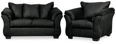J&M Furniture - Ashley Furniture - Darcy Loveseat and Chair - Loveseat and Chair - 75008U14