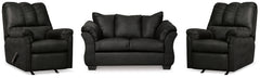 J&M Furniture - Ashley Furniture - Darcy Loveseat and 2 Recliners - Loveseat and 2 Recliners - 75008U13
