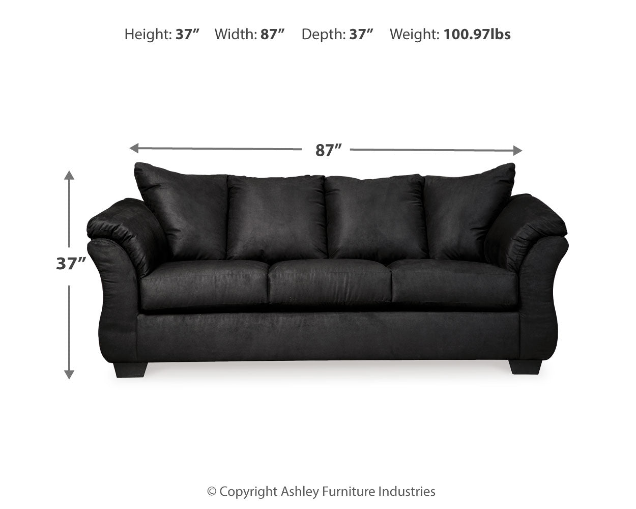 Darcy Sofa and Ottoman