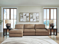 J&M Furniture - Ashley Furniture - Veronella 3-Piece Sectional with Chaise - RAF 3-Piece Sectional with Chaise - 76106S5