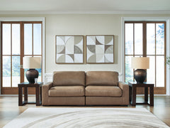 J&M Furniture - Ashley Furniture - Veronella 2-Piece Sectional Sofa - RAF 2-Piece Sectional Sofa / Sahara - 76106S1