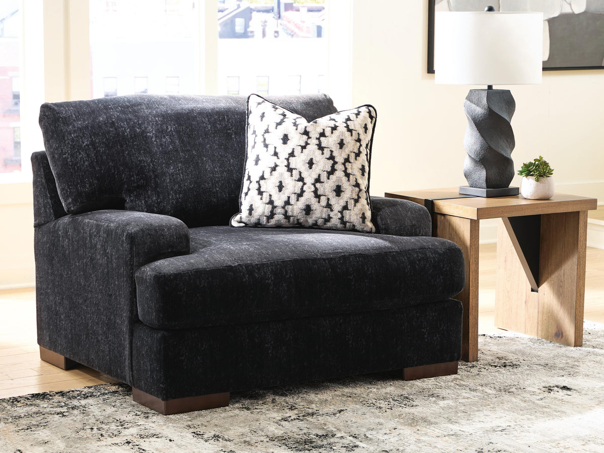J&M Furniture - Ashley Furniture - Whitmore Manor Oversized Chair - Chair and a Half - 8040423