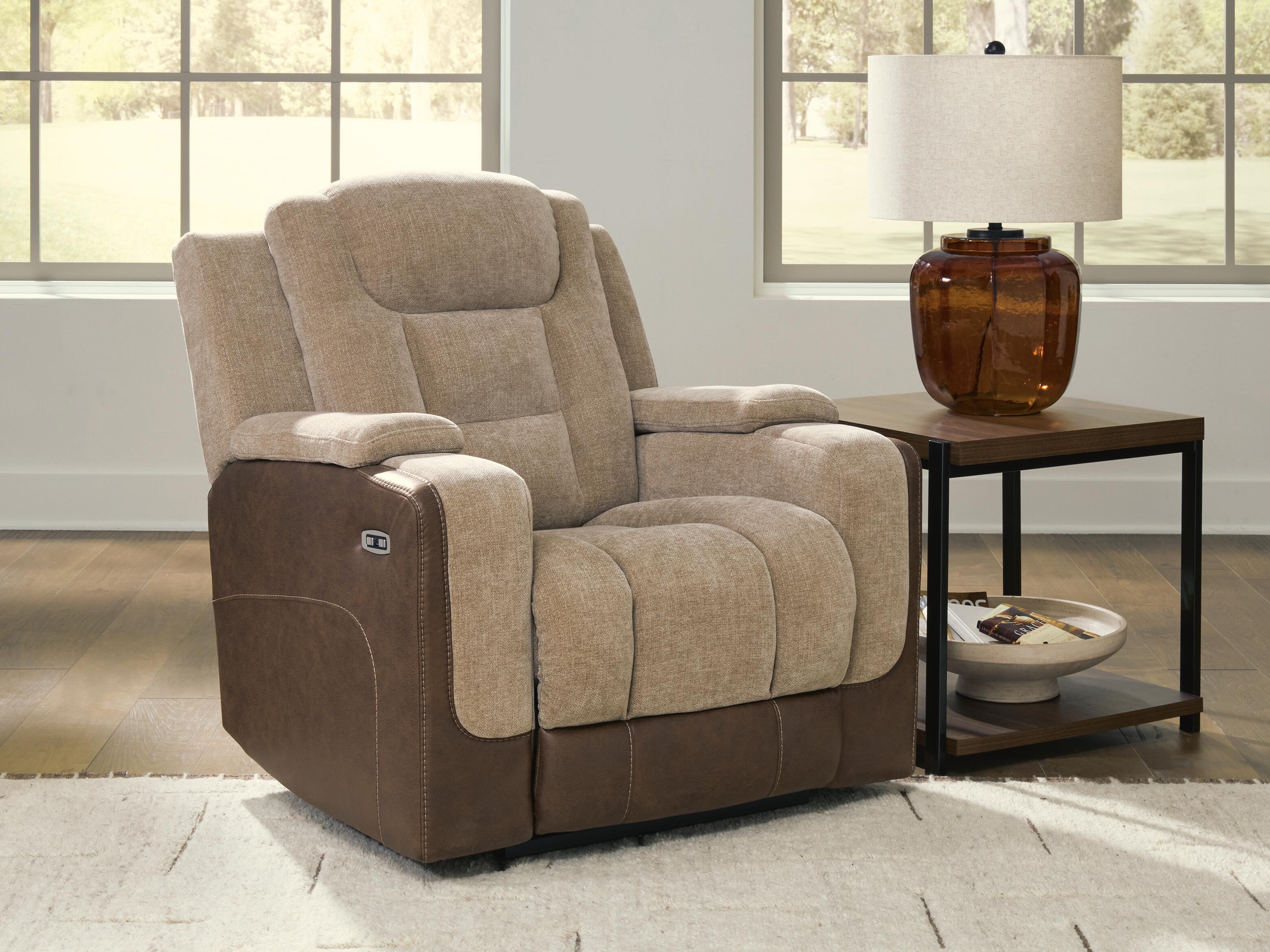 J&M Furniture - Ashley Furniture - Mixed Motion Power Recliner - PWR Recliner/ADJ Headrest - PC8350413