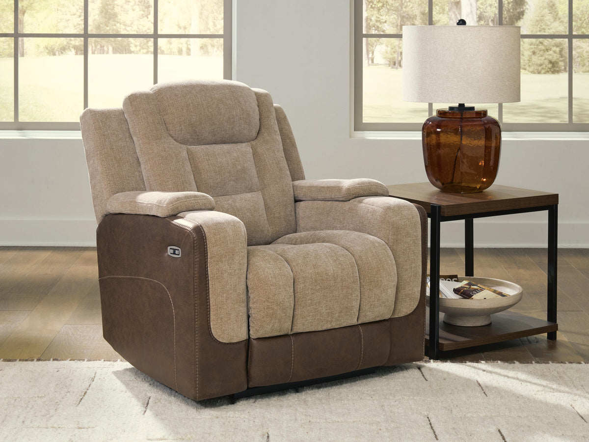 J&M Furniture - Ashley Furniture - Mixed Motion Power Recliner - PWR Recliner/ADJ Headrest - PC8350413