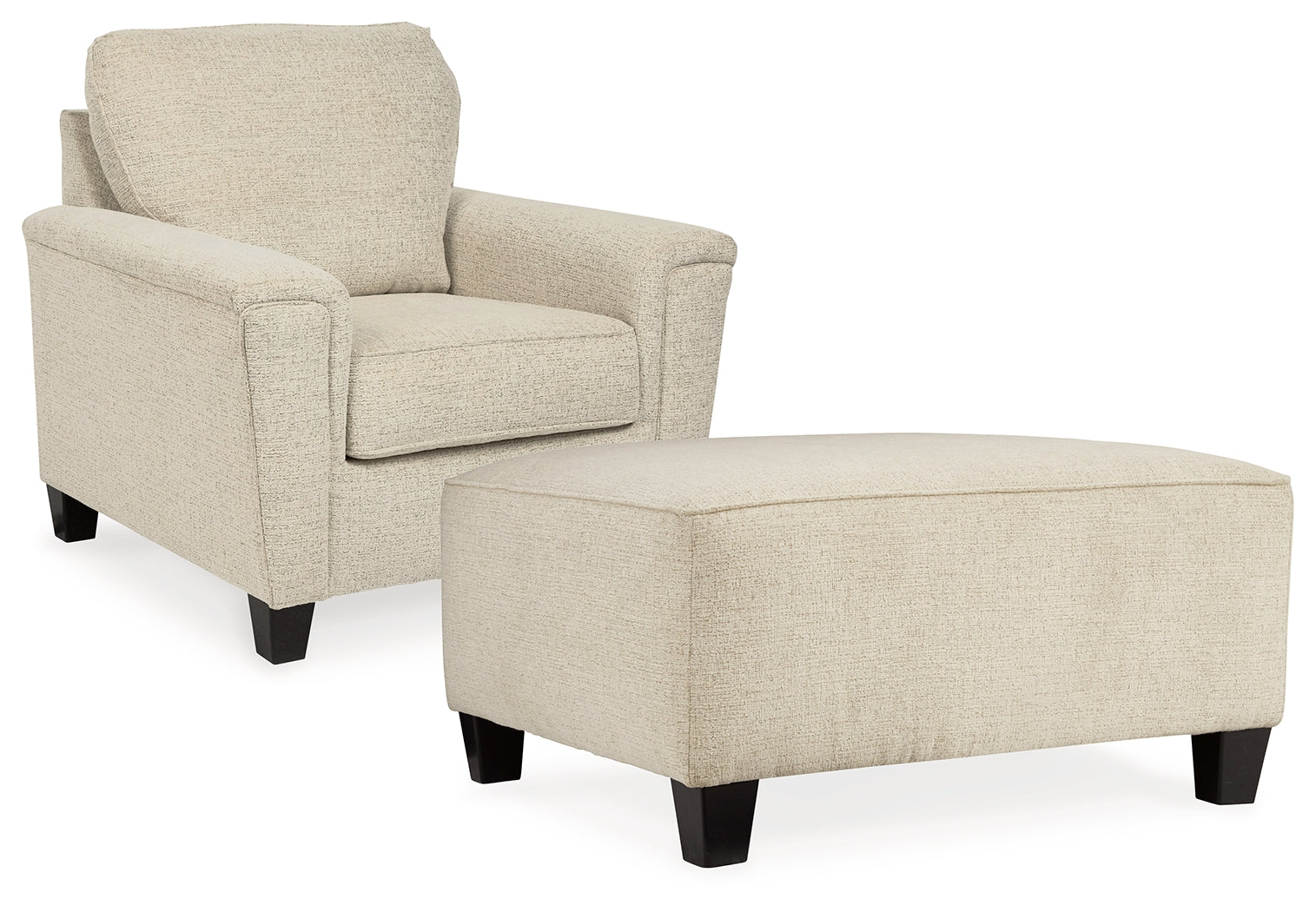 J&M Furniture - Ashley Furniture - Abinger Chair and Oversized Ottoman - Chair and Oversized Ottoman - 83904U7