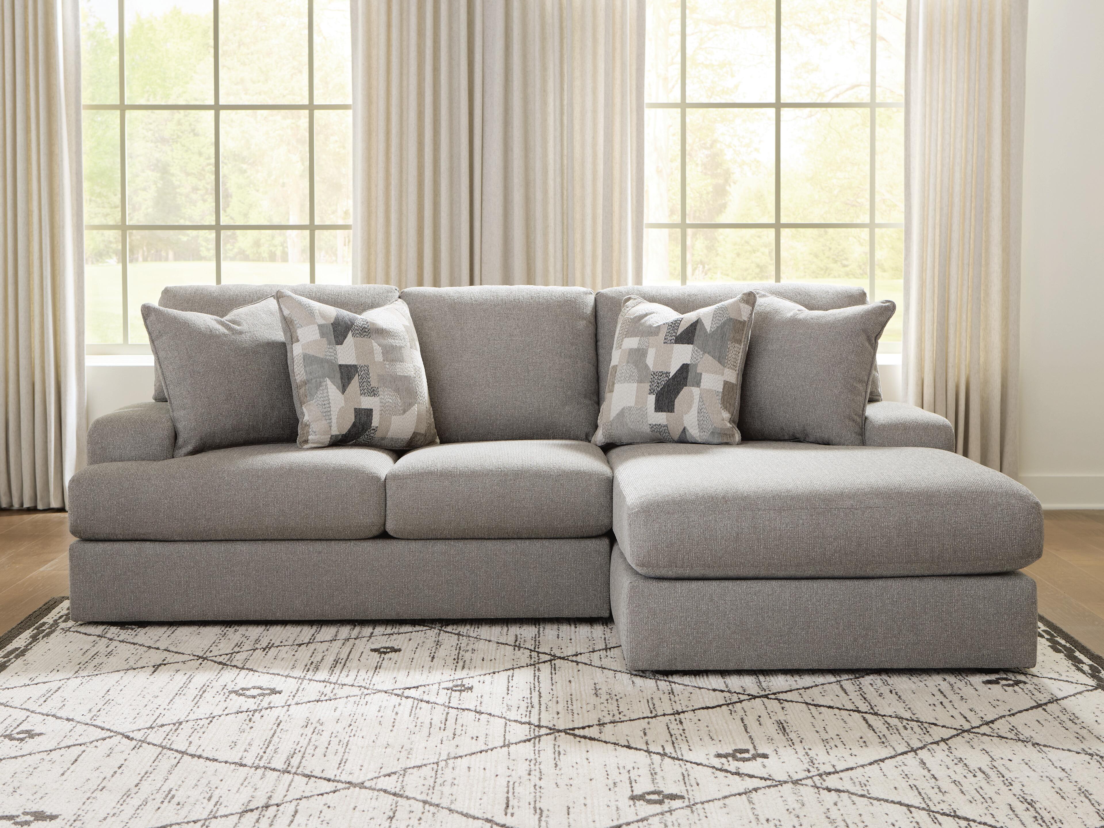 J&M Furniture - Ashley Furniture - Lindon 2-Piece Sectional with Chaise - RAF 2-Piece Sectional with Chaise - 84704S2