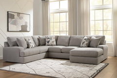 J&M Furniture - Ashley Furniture - Lindon 3-Piece Sectional with Chaise - RAF 3-Piece Sectional with Chaise - 84704S4