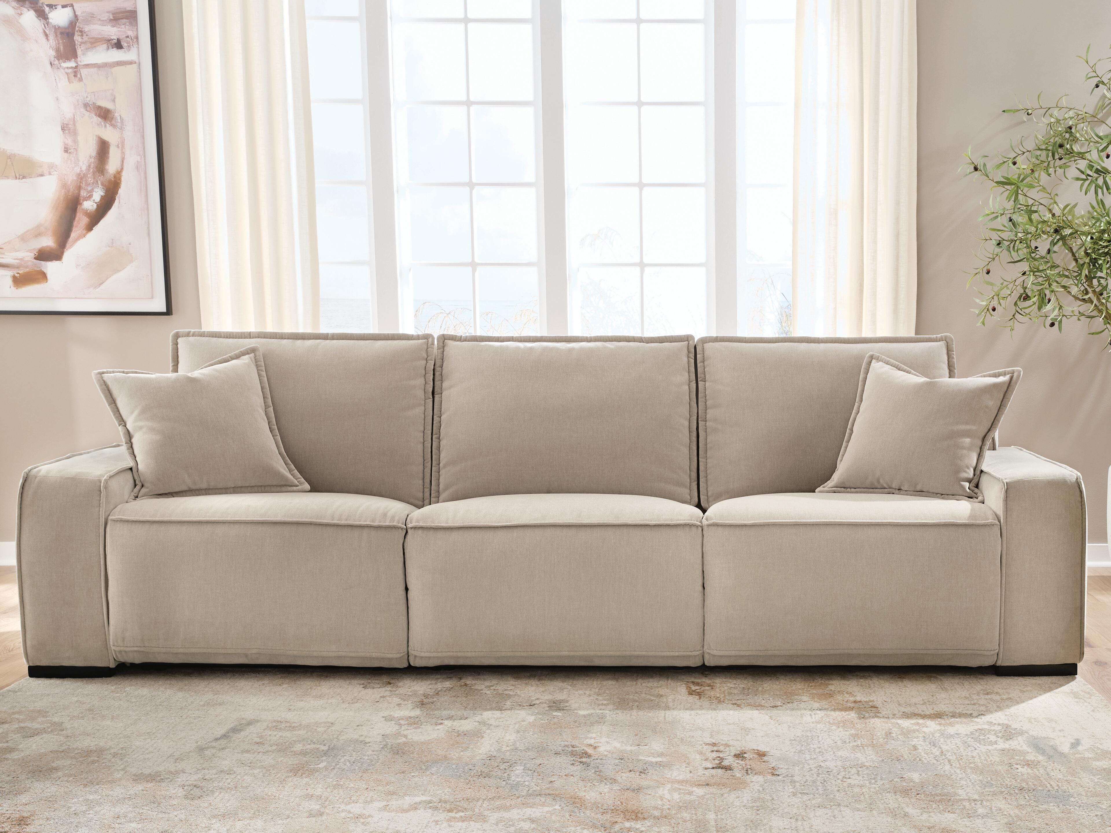 J&M Furniture - Ashley Furniture - Carceri 3-Piece Power Sectional Reclining Sofa - 3-Piece Power Sectional Reclining Sofa - 87003S3