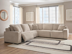 J&M Furniture - Ashley Furniture - Carceri 5-Piece Power Sectional Reclining Sofa - 5-Piece Power Sectional Reclining Sofa - 87003S4