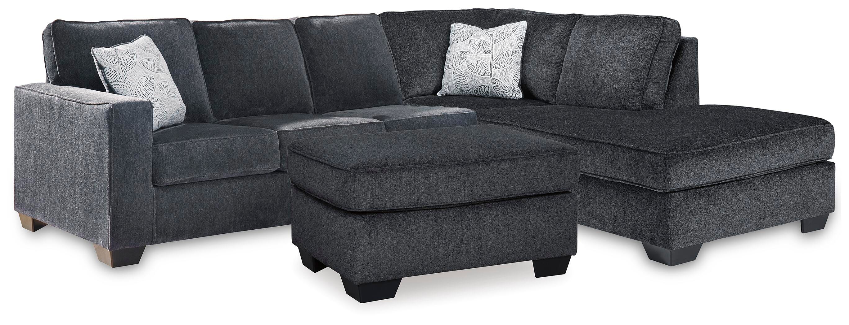J&M Furniture - Ashley Furniture - Altari 2-Piece Sleeper Sectional and Ottoman - 2-Piece Sleeper Sectional and Ottoman - 87213U15