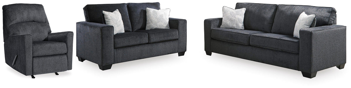 J&M Furniture - Ashley Furniture - Altari Sofa, Loveseat and Recliner - Sofa, Loveseat and Recliner - 87213U17