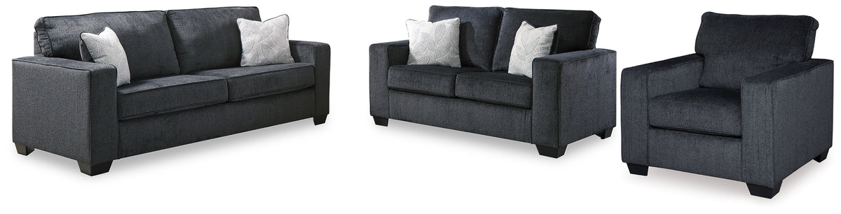 J&M Furniture - Ashley Furniture - Altari Sofa, Loveseat and Chair - Sofa, Loveseat and Chair - 87213U10