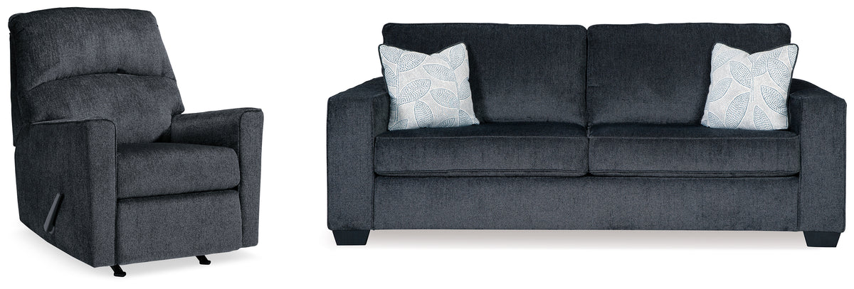 J&M Furniture - Ashley Furniture - Altari Queen Sofa Sleeper and Recliner - Queen Sofa Sleeper and Recliner - 87213U13