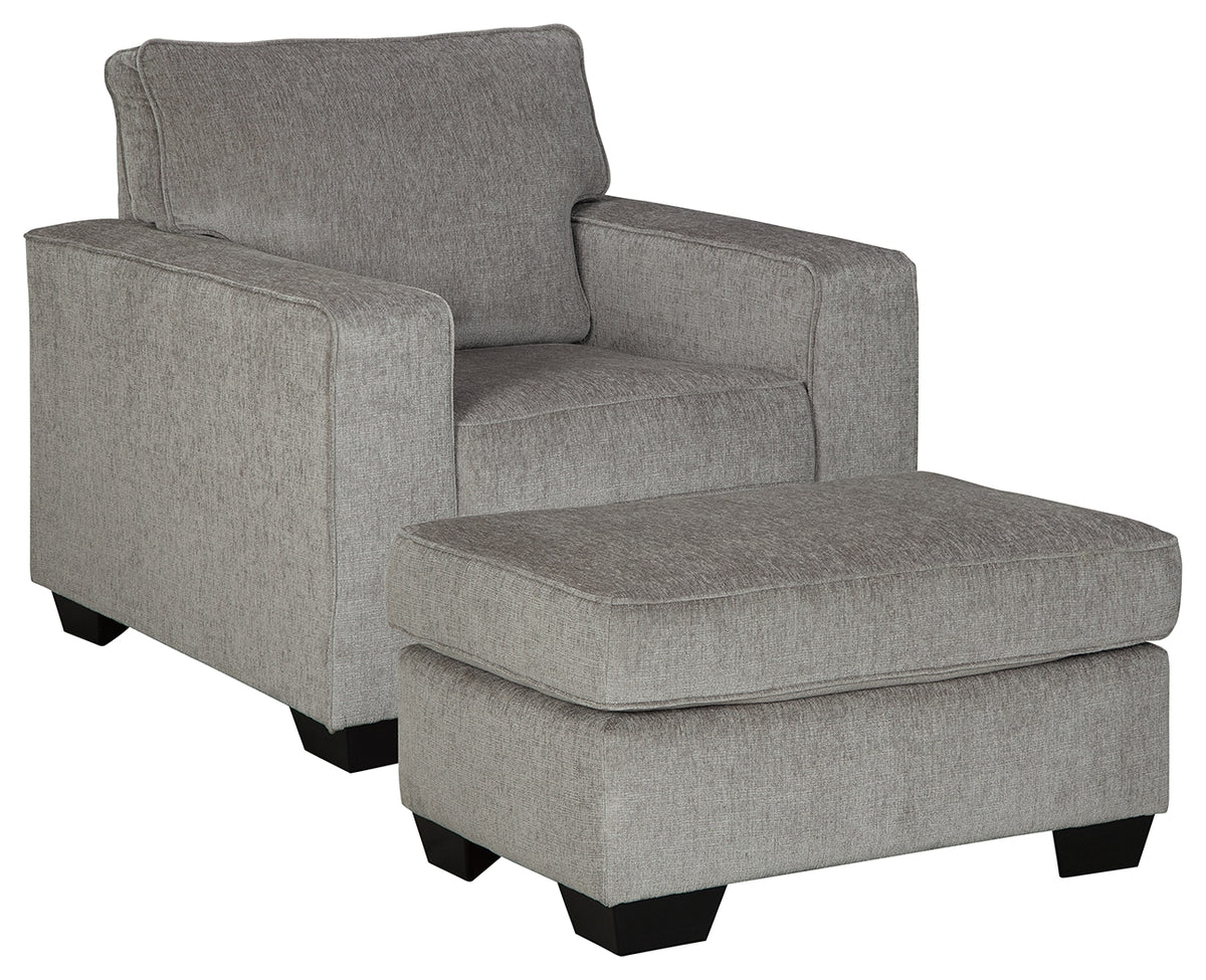 J&M Furniture - Ashley Furniture - Altari Chair and Ottoman - Chair and Ottoman - 87214U4