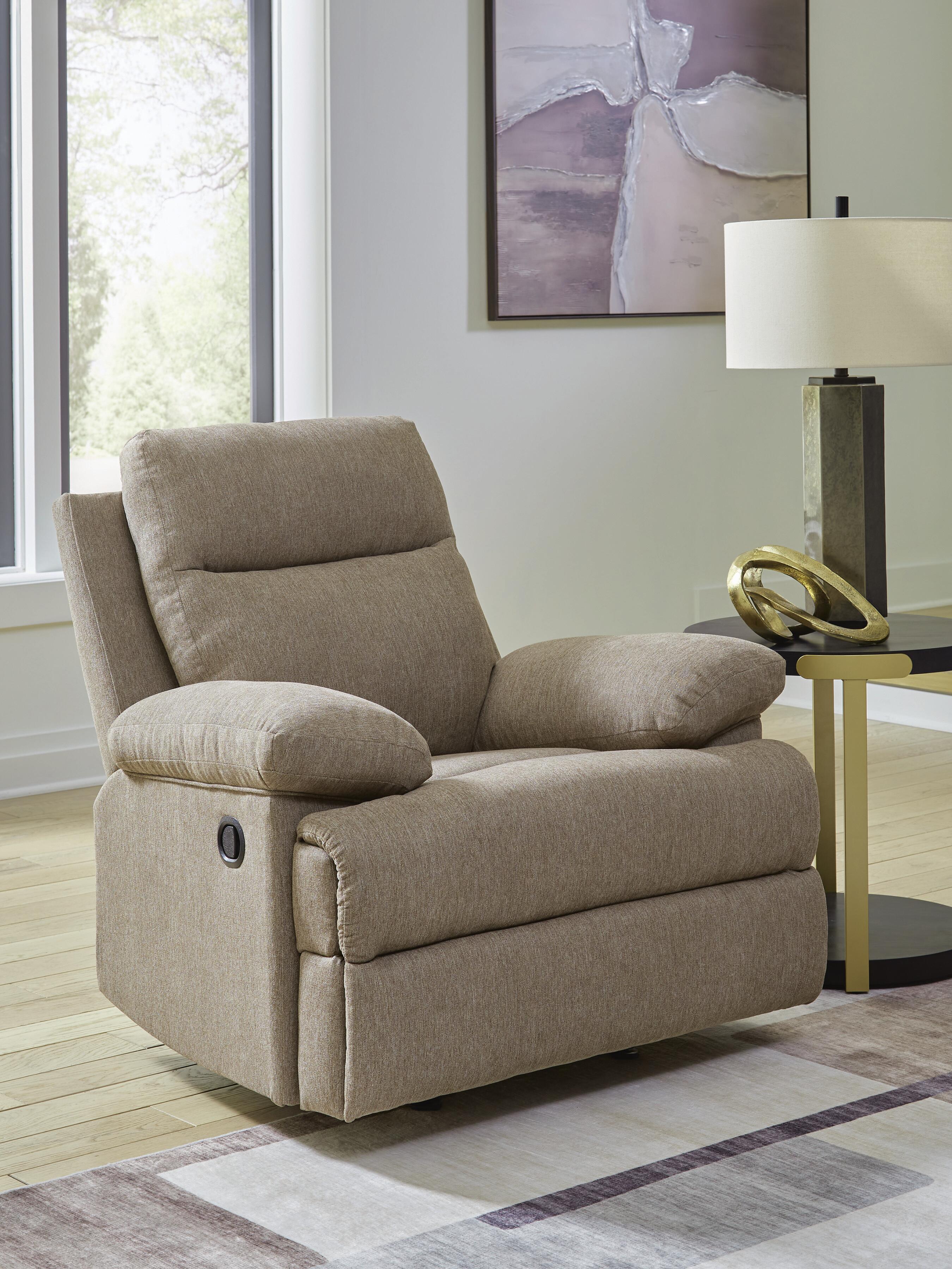J&M Furniture - Ashley Furniture - Side-Swipe Recliner - Rocker Recliner / Mocha - PC9140525