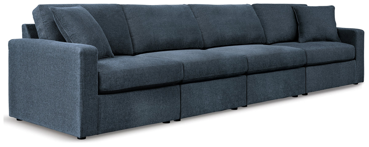 J&M Furniture - Ashley Furniture - Modmax 4-Piece Sectional - RAF 4-Piece Sectional / Granite - 92104S10