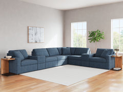 J&M Furniture - Ashley Furniture - Modmax 8-Piece Sectional - RAF 8-Piece Sectional / Granite - 92104S11