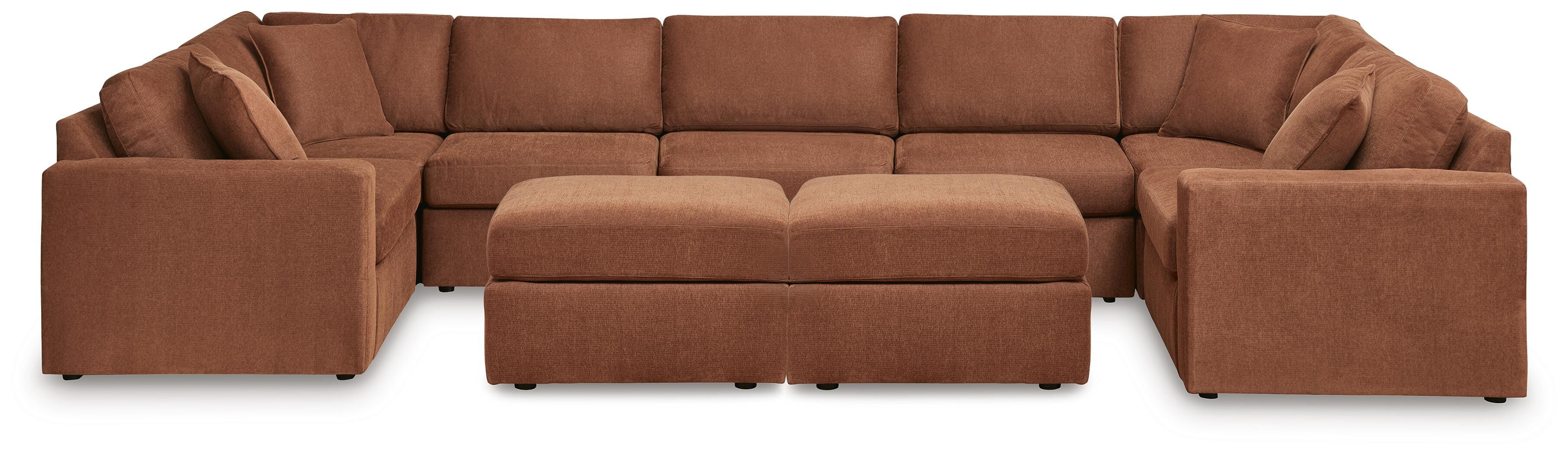 J&M Furniture - Ashley Furniture - Modmax 7-Piece Sectional and 2 Ottomans - 7-Piece Sectional and 2 Ottomans - 92102U25