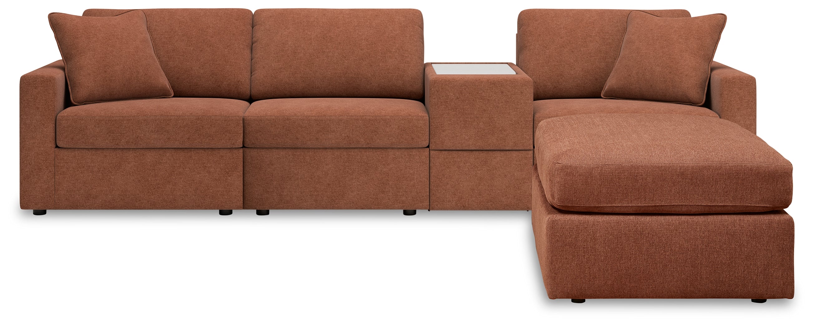 J&M Furniture - Ashley Furniture - Modmax 4-Piece Sectional and Ottoman - 4-Piece Sectional and Ottoman - 92102U12