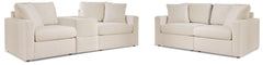 J&M Furniture - Ashley Furniture - Modmax 3-Piece Sectional Sofa and 2-Piece Sectional Loveseat - 3-Piece Sectional Sofa and 2-Piece Sectional Loveseat - 92103U22