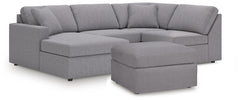 J&M Furniture - Ashley Furniture - Modmax 4-Piece Sectional and Oversized Accent Ottoman - 4-Piece Sectional and Oversized Accent Ottoman - 92104U27