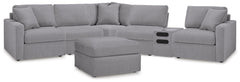 J&M Furniture - Ashley Furniture - Modmax 6-Piece Sectional and Oversized Accent Ottoman - 6-Piece Sectional and Oversized Accent Ottoman - 92104U25