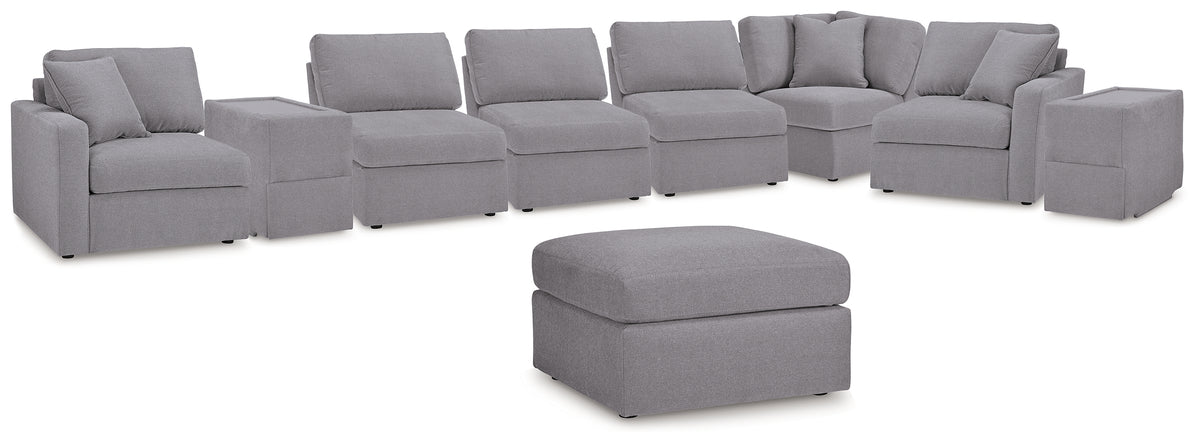 J&M Furniture - Ashley Furniture - Modmax 8-Piece Sectional and Ottoman - 8-Piece Sectional and Ottoman - 92104U3