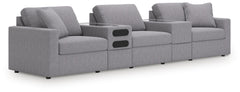J&M Furniture - Ashley Furniture - Modmax 5-Piece Sectional with Audio System - RAF 5-Piece Sectional with Audio System - 92104S64