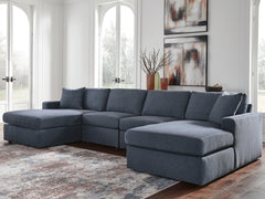 J&M Furniture - Ashley Furniture - Modmax 4-Piece Double Storage Chaise Sectional - RAF 4-Piece Double Storage Chaise Sectional - 92121S80