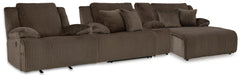 J&M Furniture - Ashley Furniture - Top Tier 3-Piece Sectional and Recliner - 3-Piece Sectional and Recliner - 92705U1
