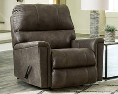 J&M Furniture - Ashley Furniture - Navi Recliner - Rocker Recliner / Fossil - 9400425
