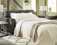 J&M Furniture - Ashley Furniture - Navi Queen Sofa Sleeper - Queen Sofa Sleeper / Fossil - 9400439