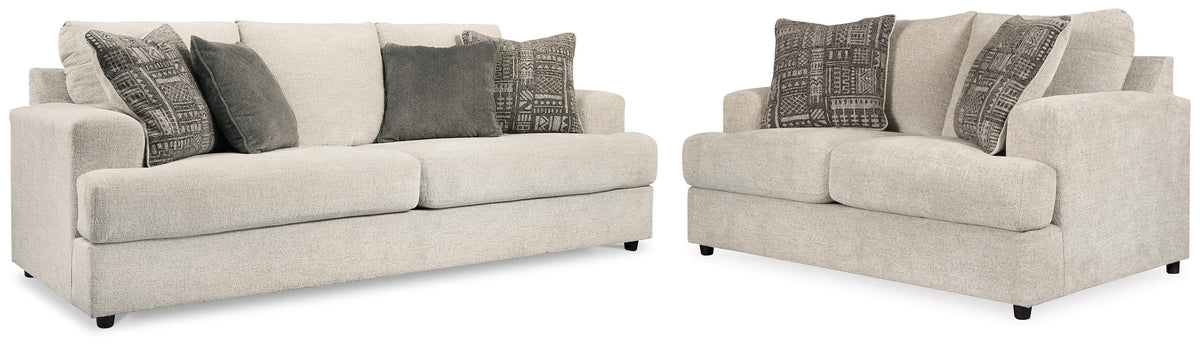 J&M Furniture - Ashley Furniture - Soletren Queen Sofa Sleeper and Loveseat - Queen Sofa Sleeper and Loveseat - 95104U13