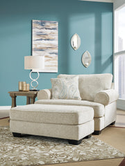 J&M Furniture - Ashley Furniture - Monaghan Oversized Chair and Ottoman - Oversized Chair and Ottoman - 96205U1