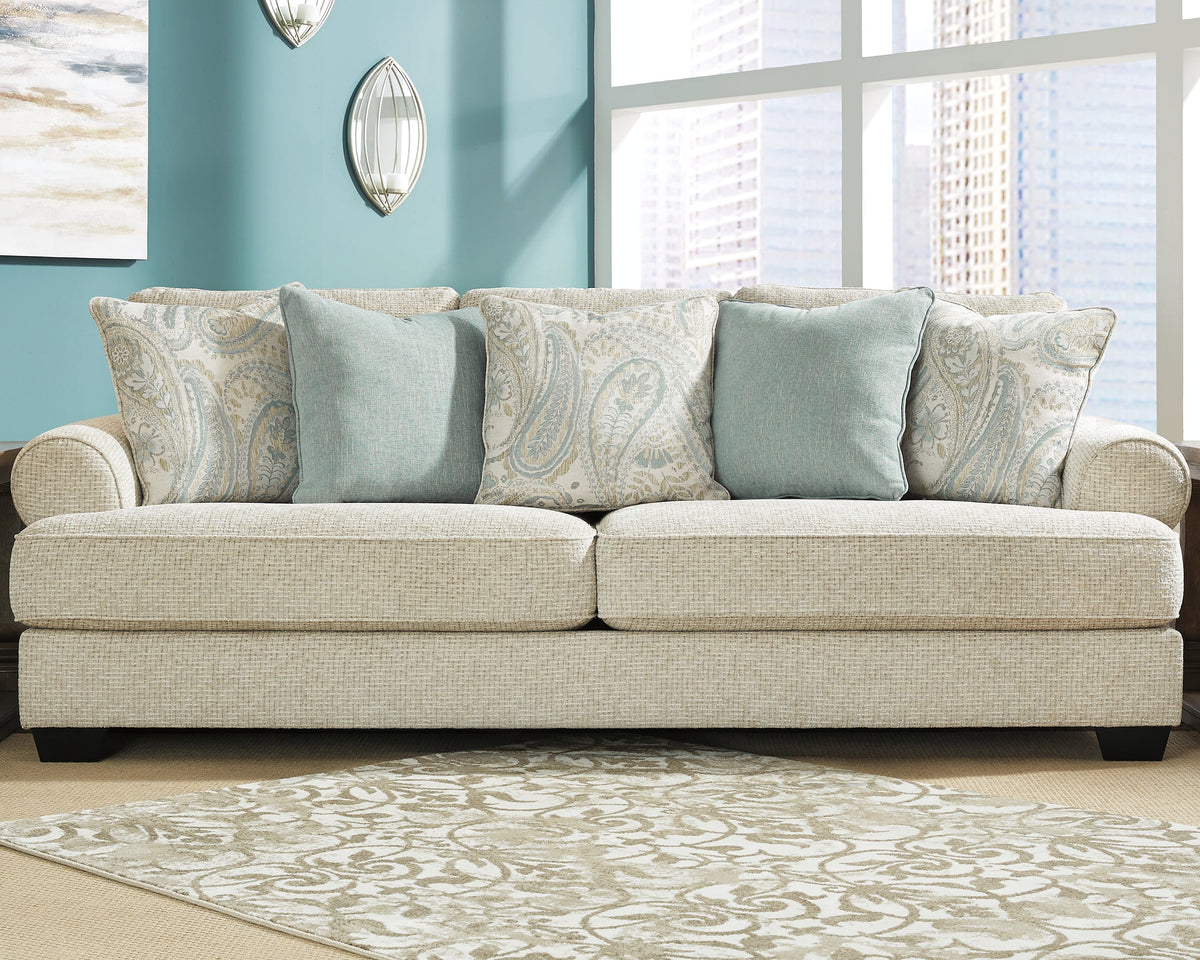 J&M Furniture - Ashley Furniture - Monaghan Sofa - Sofa / Sandstone - 9620538