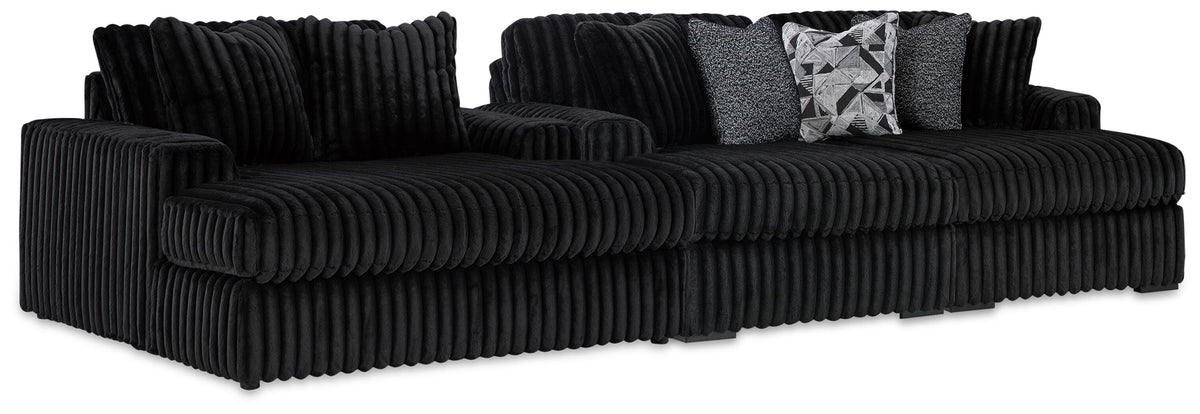 J&M Furniture - Ashley Furniture - Midnight-Madness Super Chaise and Oversized Chaise - Super Chaise and Oversized Chaise - 98103U12