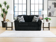 J&M Furniture - Ashley Furniture - Midnight-Madness Loveseat - Loveseat / Chocolate - 9810435