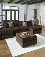 J&M Furniture - Ashley Furniture - Midnight-Madness Super Chaise - RAF Super Chaise / Onyx - 98103S8