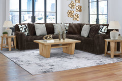 J&M Furniture - Ashley Furniture - Midnight-Madness 2-Piece Sectional - LAF 2-Piece Sectional / Onyx - 98103S7