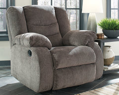 J&M Furniture - Ashley Furniture - Tulen Recliner - Rocker Recliner / Gray - 9860625