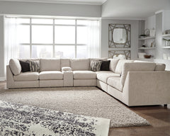 J&M Furniture - Ashley Furniture - Kellway 7-Piece Sectional - 7-Piece Sectional / Bisque - 98707S5