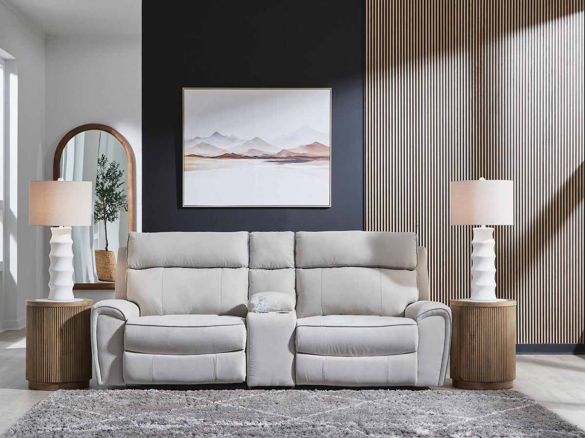 J&M Furniture - Ashley Furniture - Social Pointe 3-Piece Power Reclining Sectional - 3-Piece Power Reclining Sectional - PC98802S3
